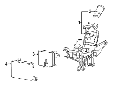 2020 Audi S8 Fuse Box Diagram for 4M0-941-824-AR