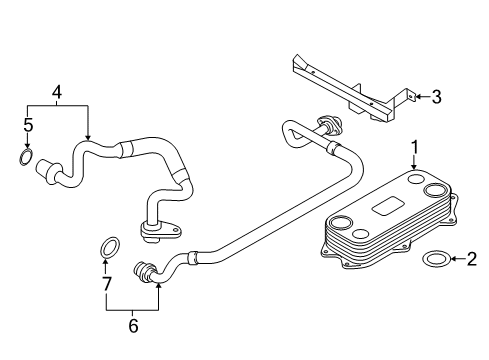 2014 Audi R8 Oil Cooler - Belts Diagram 3