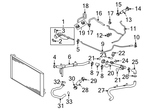 2009 Audi S8 Center Pipe Lower Seal Diagram for WHT-000-881