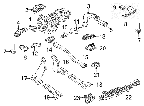 2024 Audi A4 allroad Ducts