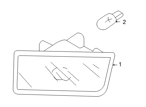 2010 Audi A6 Side Marker Lamps Diagram
