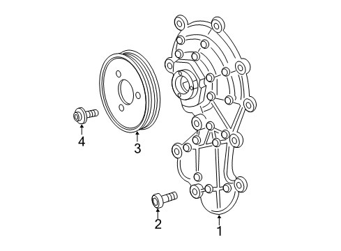 2016 Audi A7 Quattro Water Pump Diagram
