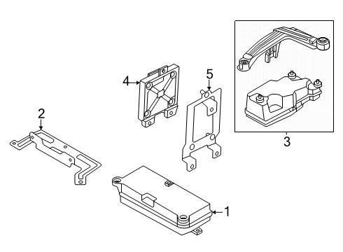 2025 Audi Q6 e-tron Electrical Components Diagram 9