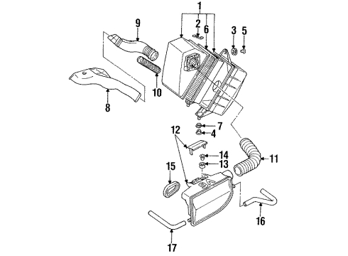 1998 Audi A6 Air Intake Diagram 2