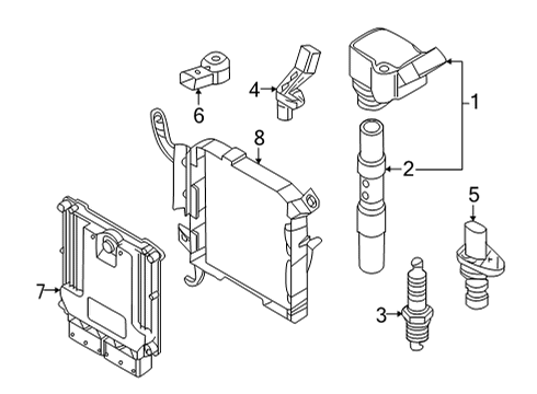 2024 Audi RS5 Powertrain Control Diagram