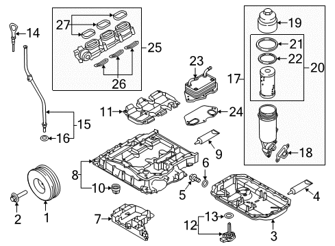 2014 Audi S5 Engine Parts Diagram