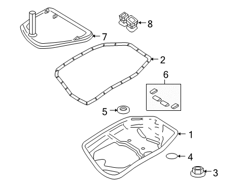 2005 Audi A8 Quattro Automatic Transmission Diagram