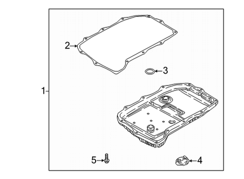 2021 Audi RS5 Automatic Transmission Diagram