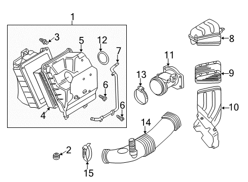 2004 Audi A4 Air Intake Diagram