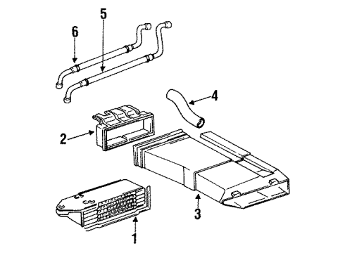 1988 Audi 5000 Quattro Oil Cooler Diagram