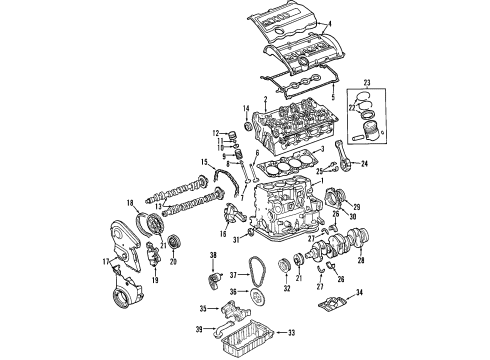 2006 Audi A4 Camshaft & Timing Diagram