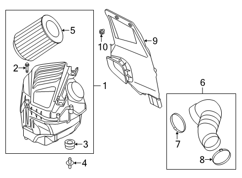 2024 Audi A8 Quattro Filters Diagram