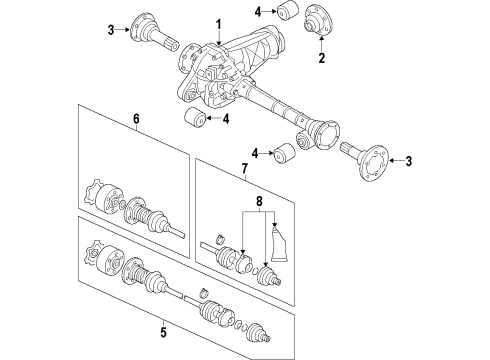 2008 Audi Q7 Front Axle Diagram