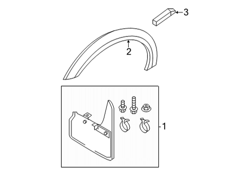 2025 Audi A6 allroad Exterior Trim - Fender