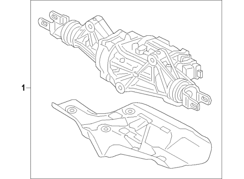 2021 Audi A7 Sportback Steering Gear & Linkage - Steering Diagram 2