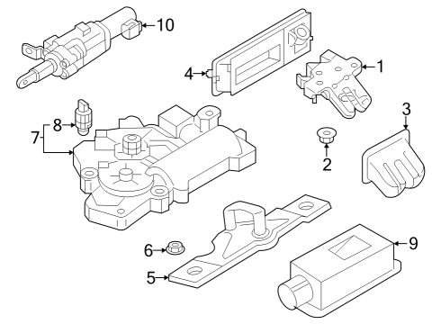 2025 Audi A6 allroad Lift Gate - Lock & Hardware