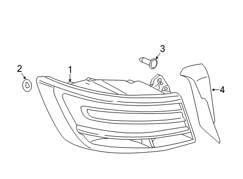 2025 Audi A4 Quattro Tail Lamps