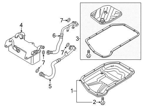 2018 Audi A8 Quattro Automatic Transmission Diagram
