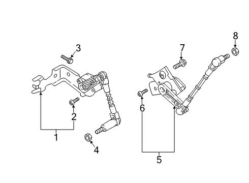 2024 Audi S5 Sportback Electrical Components Diagram