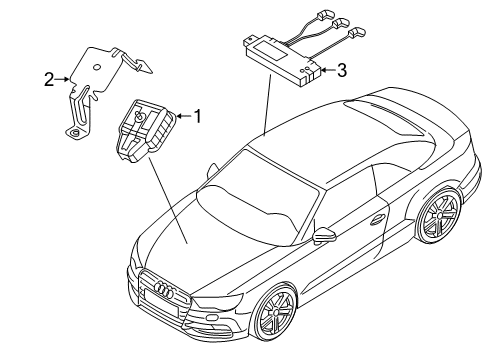 2017 Audi A3 Quattro Alarm System Diagram