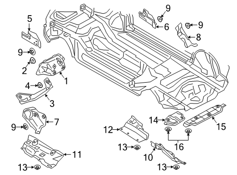 2024 Audi Q8 Heat Shields