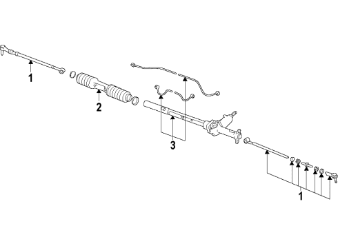 2016 Audi A8 Quattro Steering Gear & Linkage - Steering Diagram 2