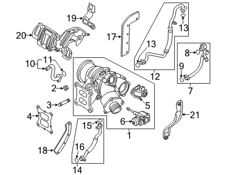 2019 Audi Q3 Turbocharger Diagram
