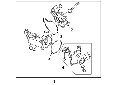 2010 Audi A8 Quattro Water Pump Diagram