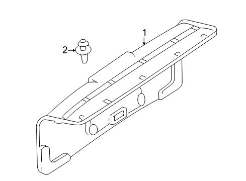 2003 Audi A6 Quattro Interior Trim - Trunk