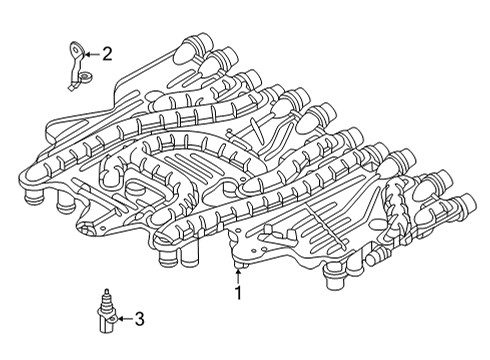 2023 Audi e-tron GT Hoses, Lines & Pipes Diagram 4