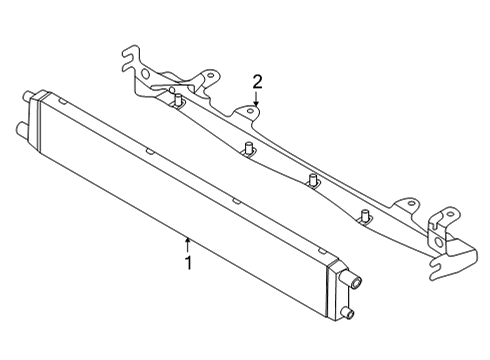 2024 Audi RS Q8 Mount Bracket Diagram for 4M8-121-079
