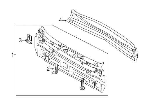 2017 Audi Q3 Crossmember Diagram for 8U0-813-307
