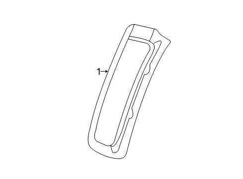 2020 Audi SQ5 Side Marker Lamp Diagram for 80A-945-071-A