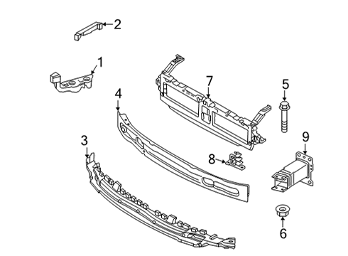 2024 Audi A4 allroad Bumper & Components - Front