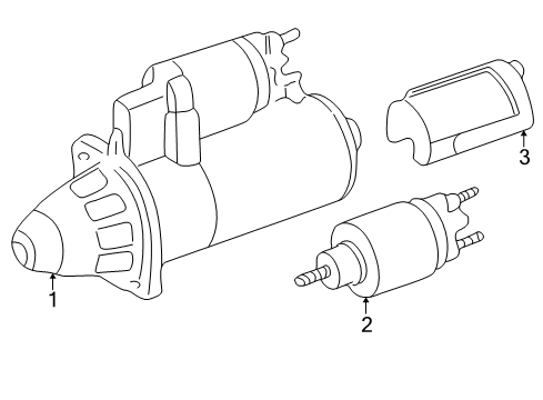 2005 Audi A4 Quattro Starter Diagram 3