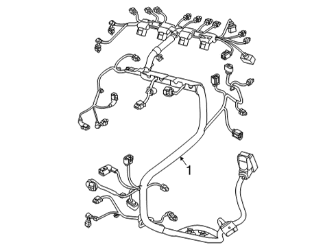 2024 Audi A3 Quattro Wiring Harness