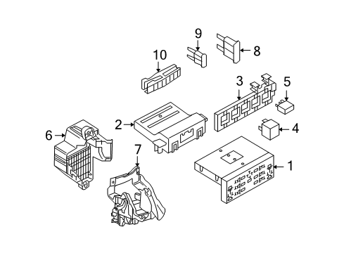 2011 Audi TT Quattro Fuse & Relay Diagram 2