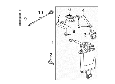 2018 Audi TT RS Quattro Emission Components Diagram