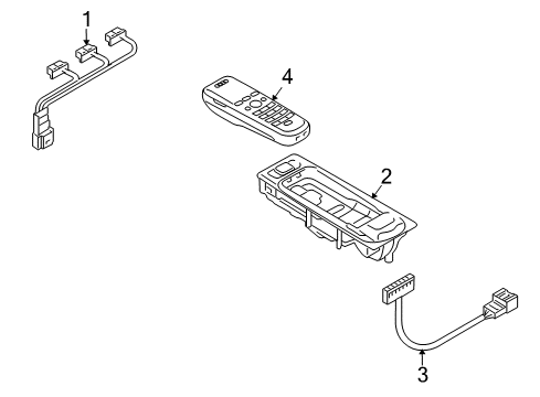 2010 Audi Q7 Communication System Components Diagram
