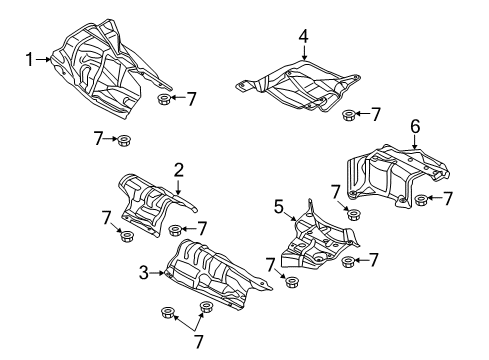 2016 Audi allroad Heat Shields