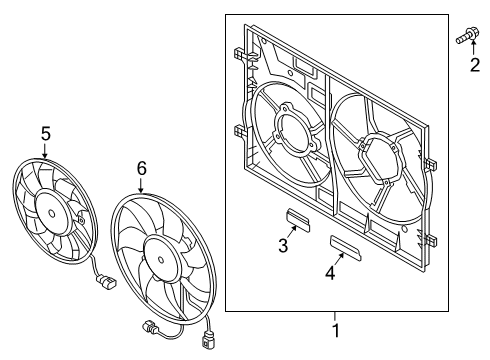 2022 Audi TT Quattro Cooling Fan Diagram