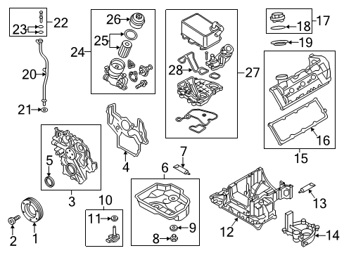 2016 Audi A6 Quattro Filters Diagram 6