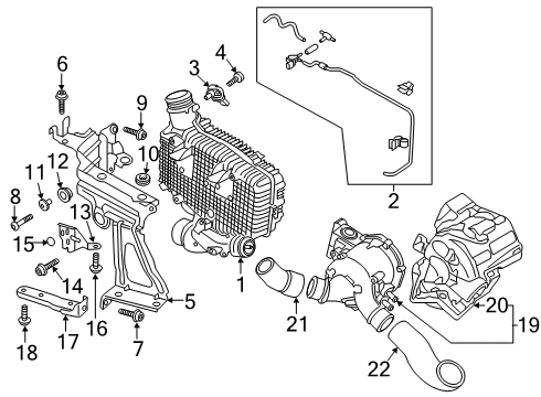 2024 Audi S6 Intercooler Diagram
