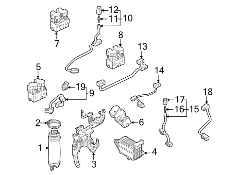 2025 Audi Q4 e-tron VALVE Diagram for 1EA-816-701-E