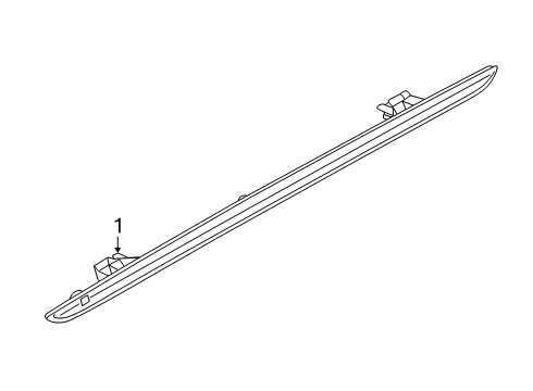 2020 Audi A6 Quattro High Mount Lamps