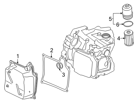 2017 Audi TTS Quattro Automatic Transmission Diagram