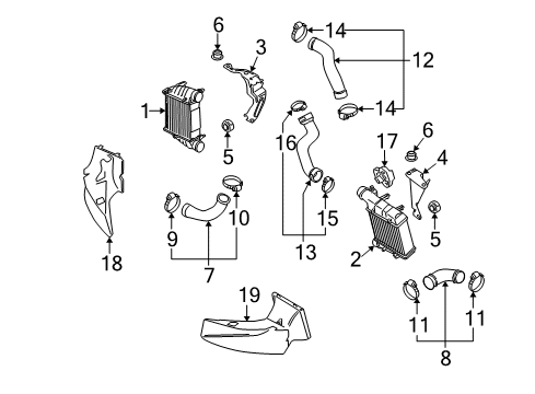 2006 Audi A4 Intercooler Diagram