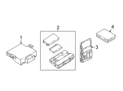 2024 Audi A4 allroad Electrical Components Diagram
