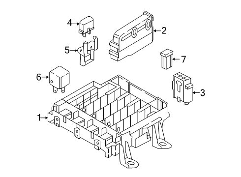 2021 Audi Q8 Fuse & Relay Diagram 2