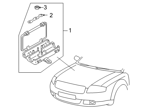 2010 Audi A8 Quattro Electrical Components Diagram 2